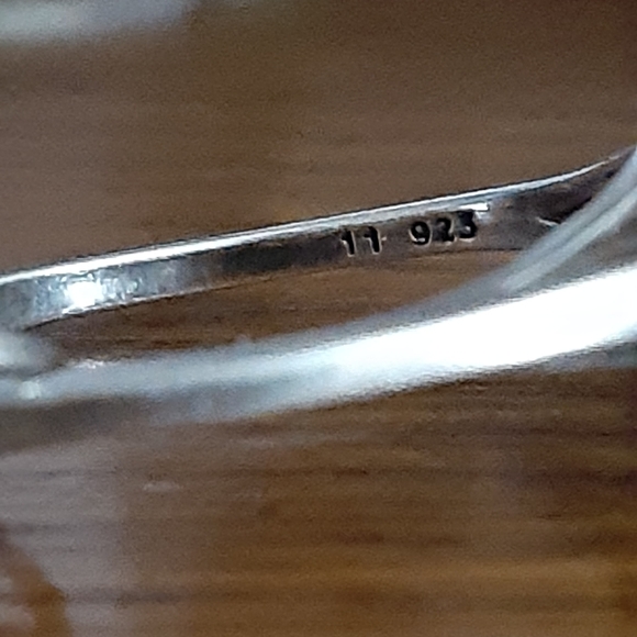 Matching earring and ring set. Real 925, real stoness - Picture 4 of 5